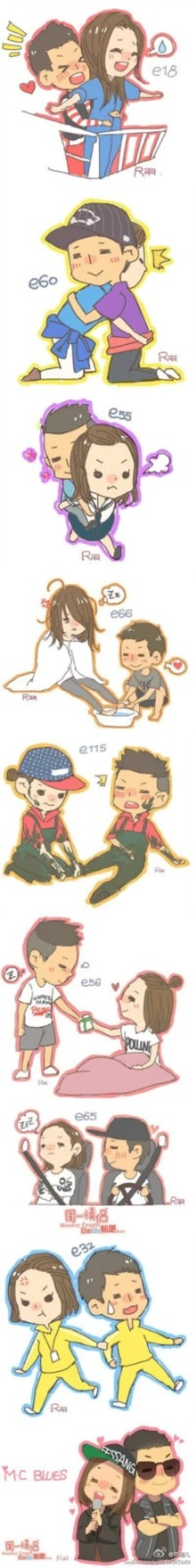 running man周一情侣