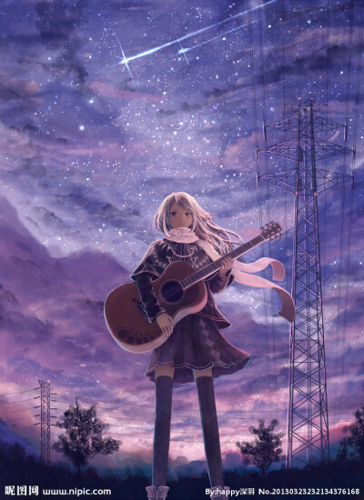 抱着那把破木吉他，在漫天星辰中，我的梦绝不遥远