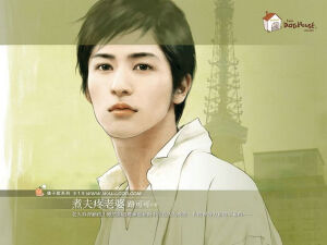 封面素材 女频：都市美男