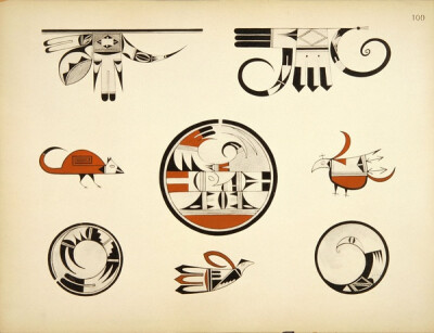 印第安陶器纹样