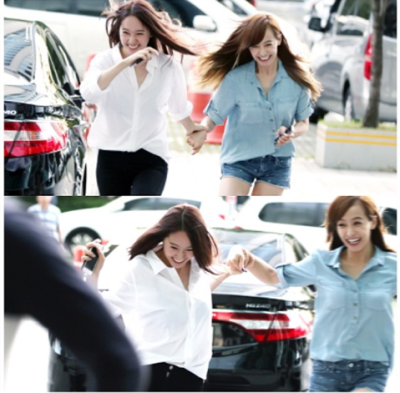 秀晶 宋茜 美丽的你们