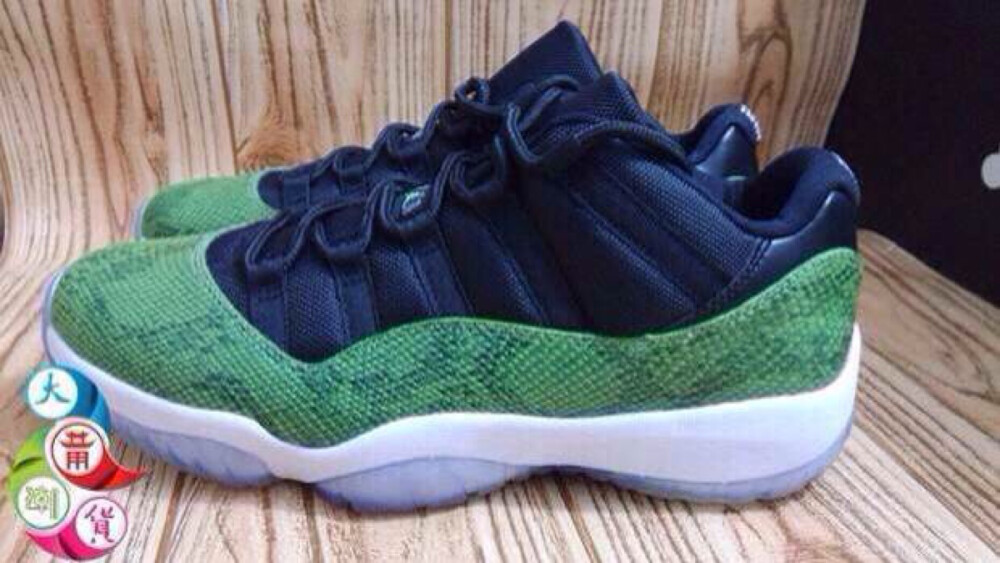 Air Jordan 11 Low Nightshade 乔11 AJ11青蛇皮 低帮男鞋40--47