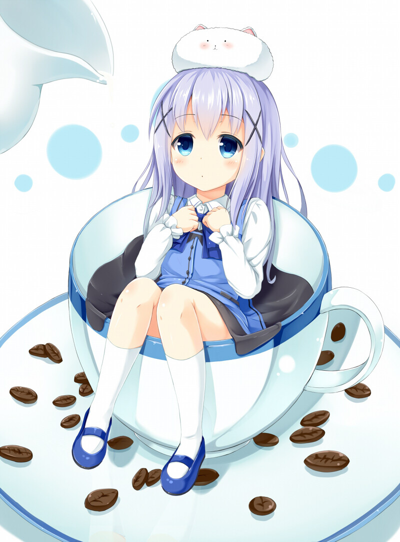 插画手绘二次元美女动漫萌壁纸