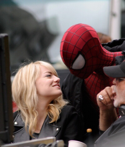 《超凡蜘蛛侠2 The Amazing Spider-Man 2 》安德鲁·加菲尔德 Andrew Garfield 和 玛·斯通 Emma Stone