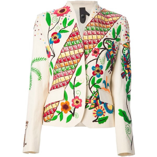 BERNHARD WILLHELM VINTAGE embroidered blazer