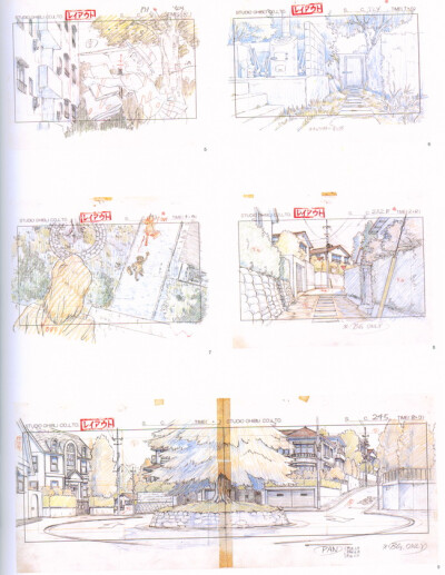 宫崎骏1968年到2008年的手稿收录