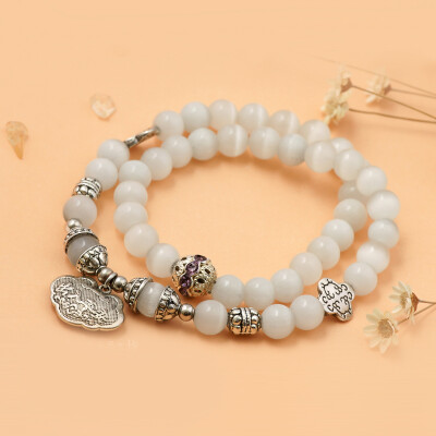 nows闹闹女巫店猫眼石手链抵抗亚健康改善睡眠