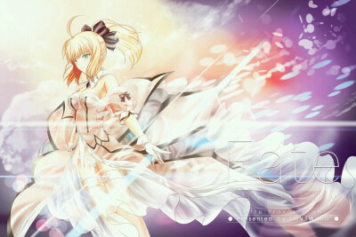 Fate/Zero[命运之夜-零] SaberLily 纯白骑士 p站 pixiv 动漫 插画 原创 セイバーリリィ アンアーマーSaber Lily UnArmor TYPE-MOON