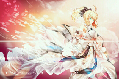 Fate/Zero[命运之夜-零] SaberLily 纯白骑士 p站 pixiv 动漫 插画 原创 セイバー・リリィ アーマーSaber Lily Armor TYPE-MOON