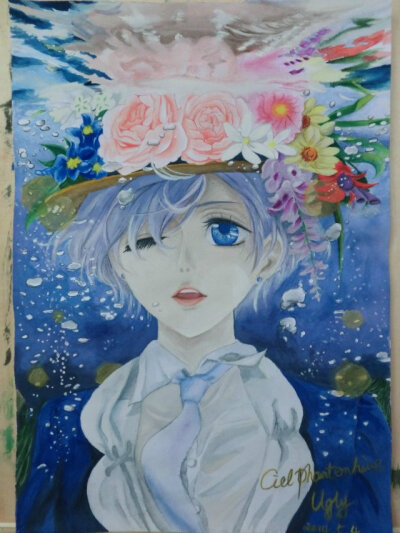 手绘 夏尔