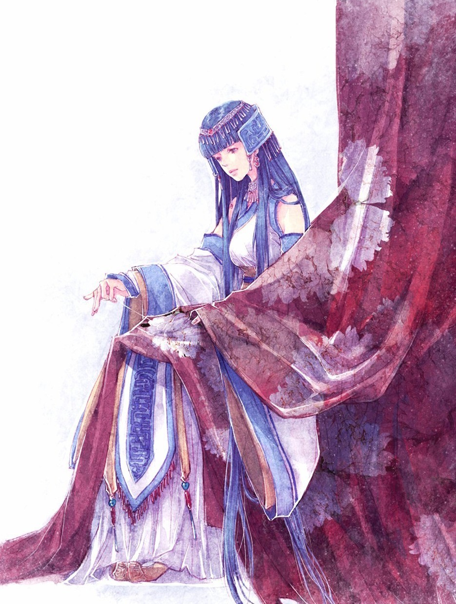 仙剑奇侠传3 - 蓝葵(龙葵) 本图集图片收集自网络,作者繁多,部分来自