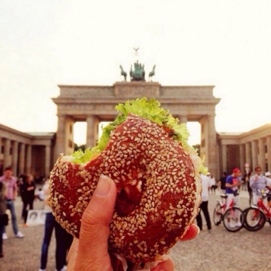 德国柏林的布兰登堡门 Bagel~