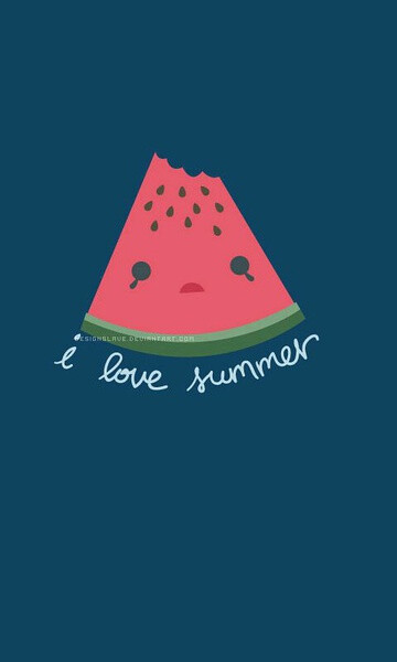 没有西瓜不是完整的夏天