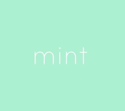 Mint Green。