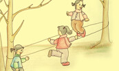 跳皮筋