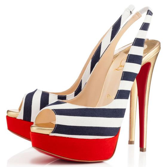 Christina louboutin 海军风