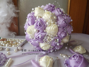 青橙手工捧花  http://shop107953847.taobao.com