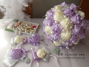 青橙手工捧花  http://shop107953847.taobao.com