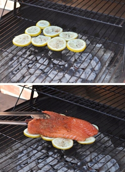 34. Cook Fish On Lemons Because fish sticks and falls apart so easily on a grill, this is the best way to cook it! Not only does the fish soak up the citrus flavor of the lemons, but it keeps your fis…