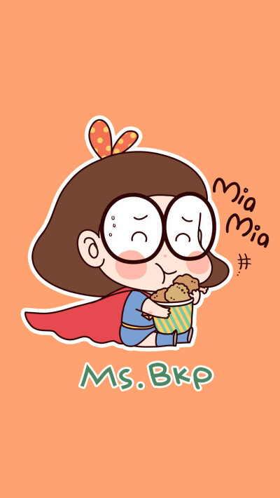 《不靠谱小姐》系列漫画手机壁纸