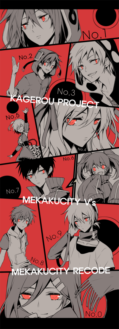 (pid-42662272)MEKAKUCITY V's[目隐都市的演绎者]/[阳炎Project]/[动漫]/[Pixiv]/[插画]/[注：未向画师授权图侵删]/[点击右下角查看大图]