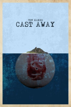 《荒岛余生》（Cast Away，又译为劫后重生），是一部由二十世纪福克斯影业与梦工厂发行的电影，2000年时首度上映。该片的内容是关于一个联邦快递公司员工在南太平洋上空遇难坠机流浪到荒岛的故事，该故事与《鲁宾逊…