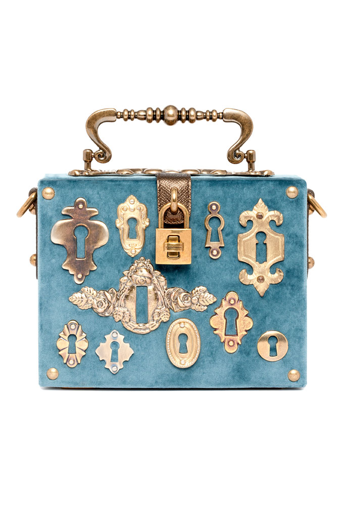 Dolce &amp;amp; Gabbana-复古锁扣图案手拎包3