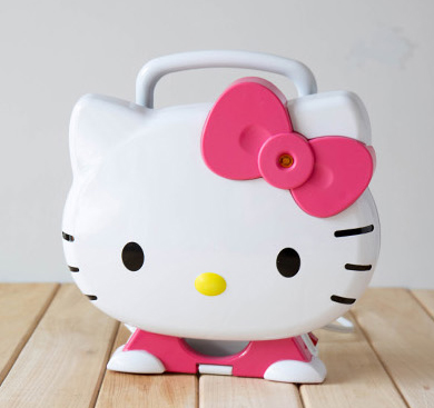 美国梦helloKitty猫咪吐司机烤面包机卡通图案电饼铛早餐机送女友