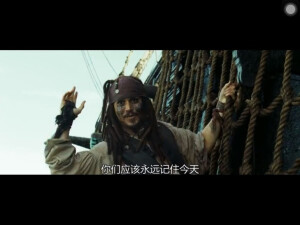 加勒比海盗2，杰克 斯派洛 （Johnny Depp 约翰尼 德普饰）小自恋