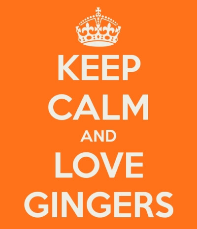 Keep calm and love gingers