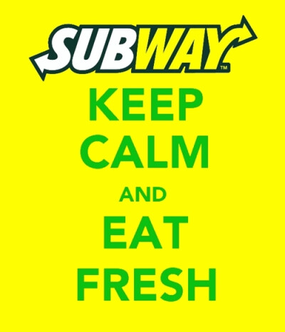 Keep calm and eat fresh