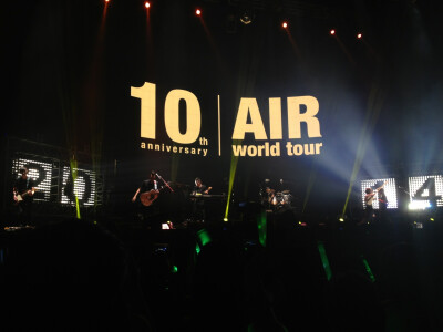 10th Anniversary AIR world tour