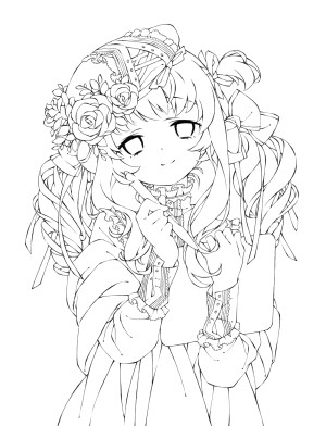 手绘 插画 线稿 手稿 黑白素材