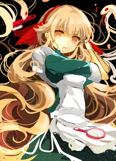 插画手绘 二次元美女 动漫 萌 壁纸