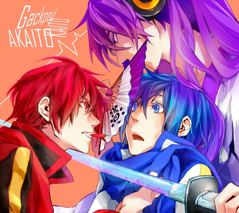 VOCALOID家族 Akaito Gackpoid Kaito