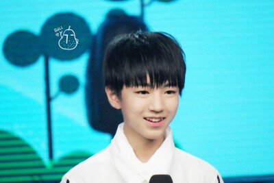 #王俊凯# TFBOYS队长王俊凯 图出处见LOGO