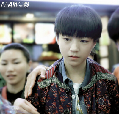 #王俊凯# TFBOYS队长王俊凯 图出处见LOGO