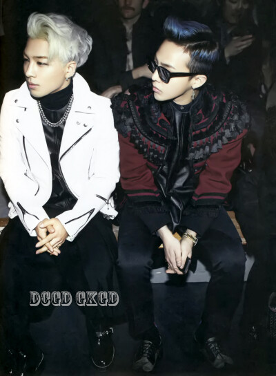 G-DRAGON X TAEYANG IN PARIS 2014