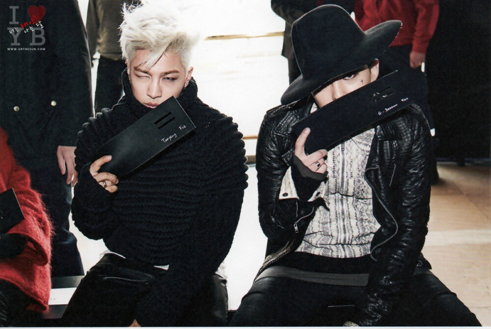 G-DRAGON X TAEYANG IN PARIS 2014