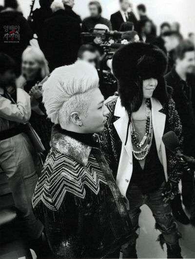 G-DRAGON X TAEYANG IN PARIS 2014