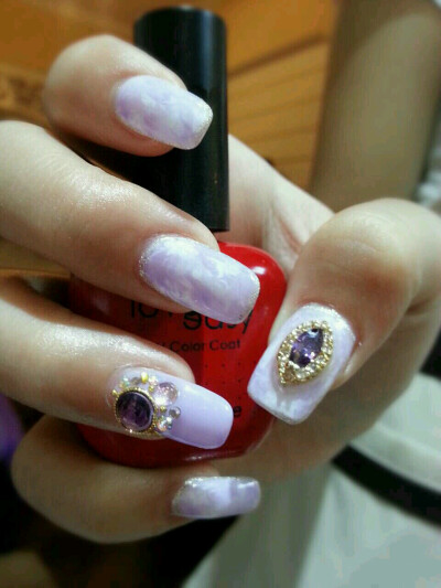 淡紫色大理石纹