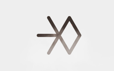 EXO 出道至今logo