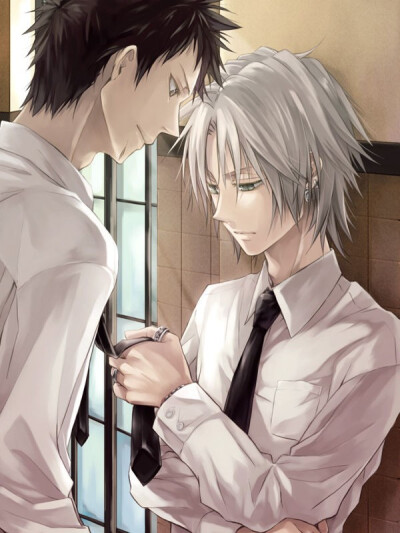 拉领带的小傲娇=-=