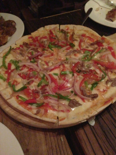 甜叔叔老店的pizza