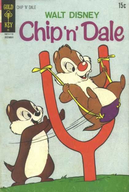 50年代，迪士尼考虑在短篇故事里安排他们为主角的章节，但仅安排了三篇，分别为：Chicken In The Rough (1951)，Two Chips And A Miss (1952) ，The Lone Chipmunks (1954)。