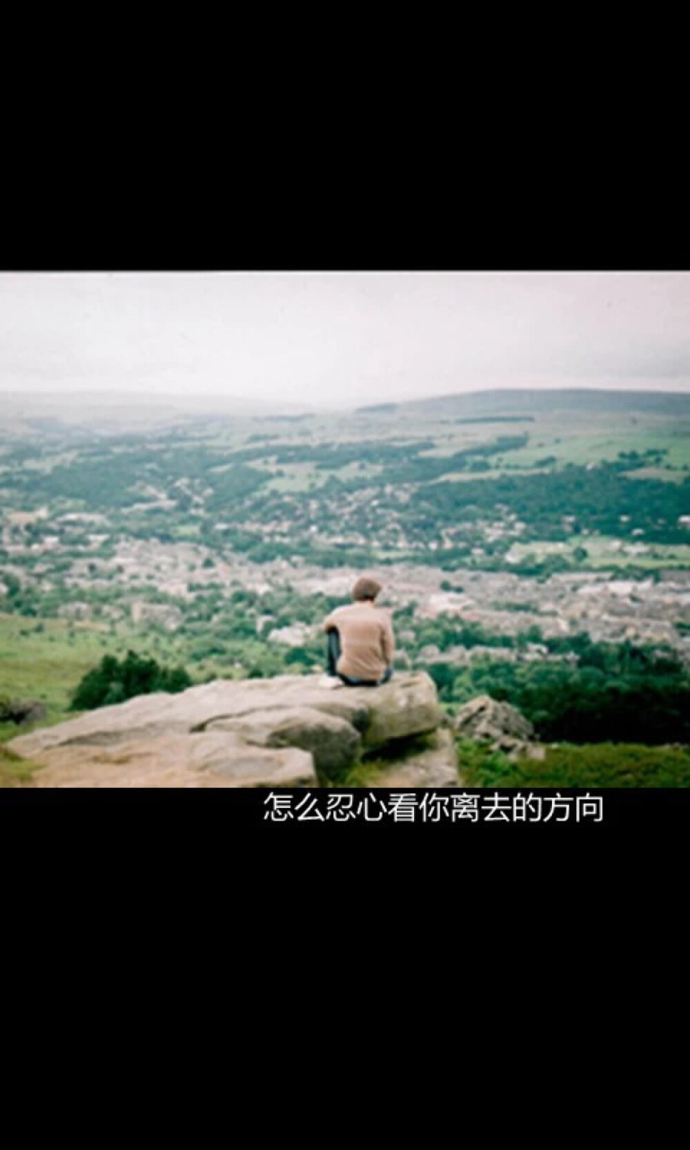 文字美图 黑底白字加美图 高清iPhone壁纸