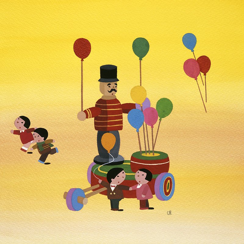 西口保笔下的童年四季~