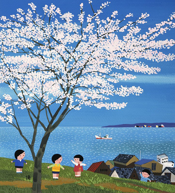 西口保笔下的童年四季~