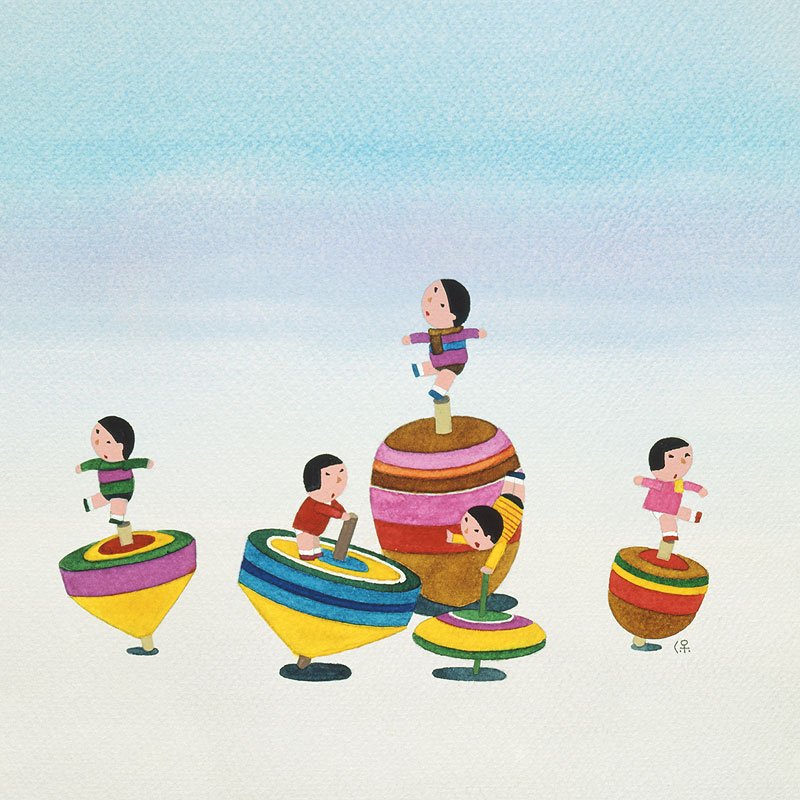 西口保笔下的童年四季~