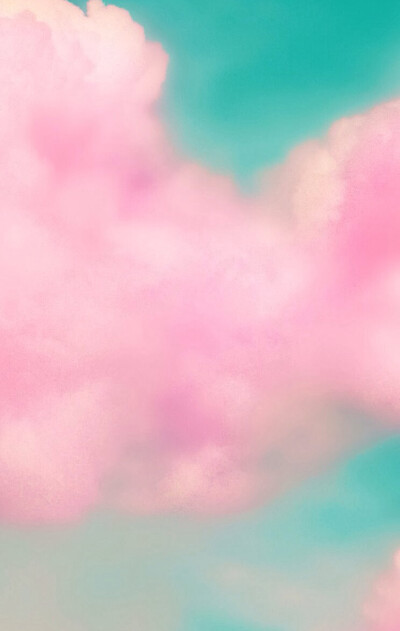 Pink clouds